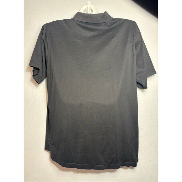 Peter Millar Polo Shirt Men Black Size Large L Pelican Hill Logo - Picture 4 of 5